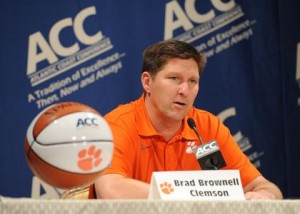 Clemson Basketball Coach Brad Brownell