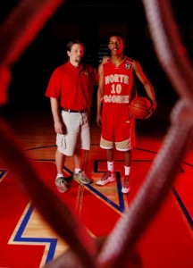 Coach Hal Wilson and Ja'Rius Ross Picture